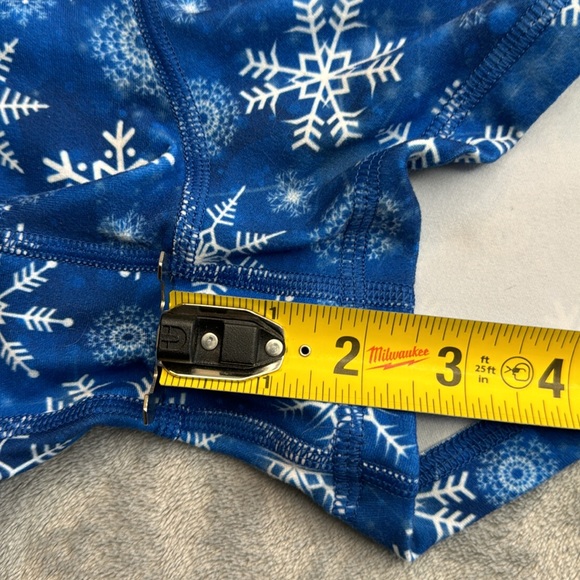 Fleo Snowflake Shorts (Original) Blue Size Medium - Picture 11 of 11